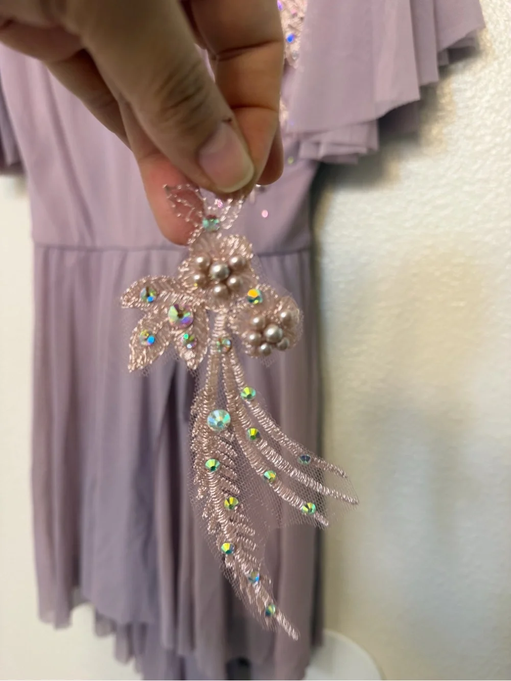 Revolution lavender lyrical dance dress LEAVE THE LIGHT ON RC22724 MA adult